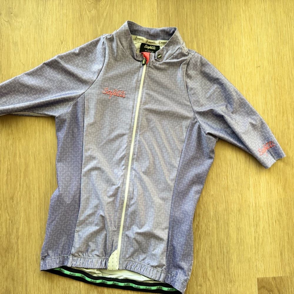 Safety I Women’s Cycling Jersey - Metallic- XS